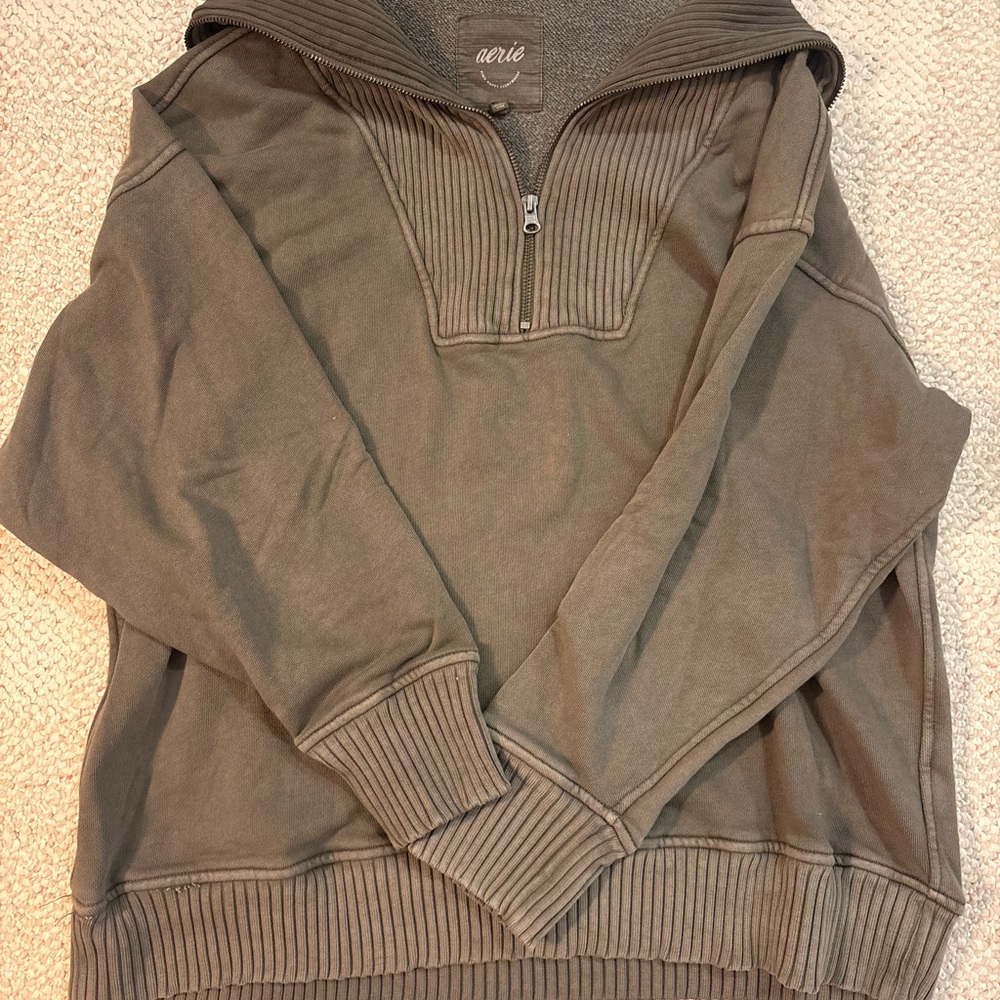 Aerie Women’s Zip-Up Sweater